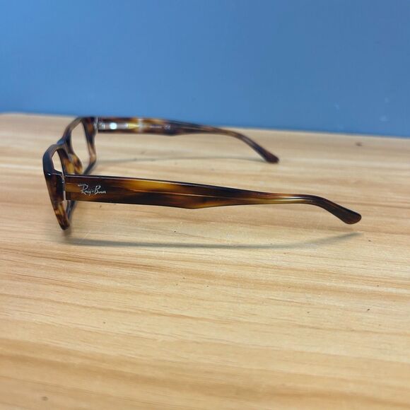 Ray-Ban RB 5122 2144 Eyeglasses Rectangular Full Rim Metal Frame Only 52-17 140 - Picture 5 of 9